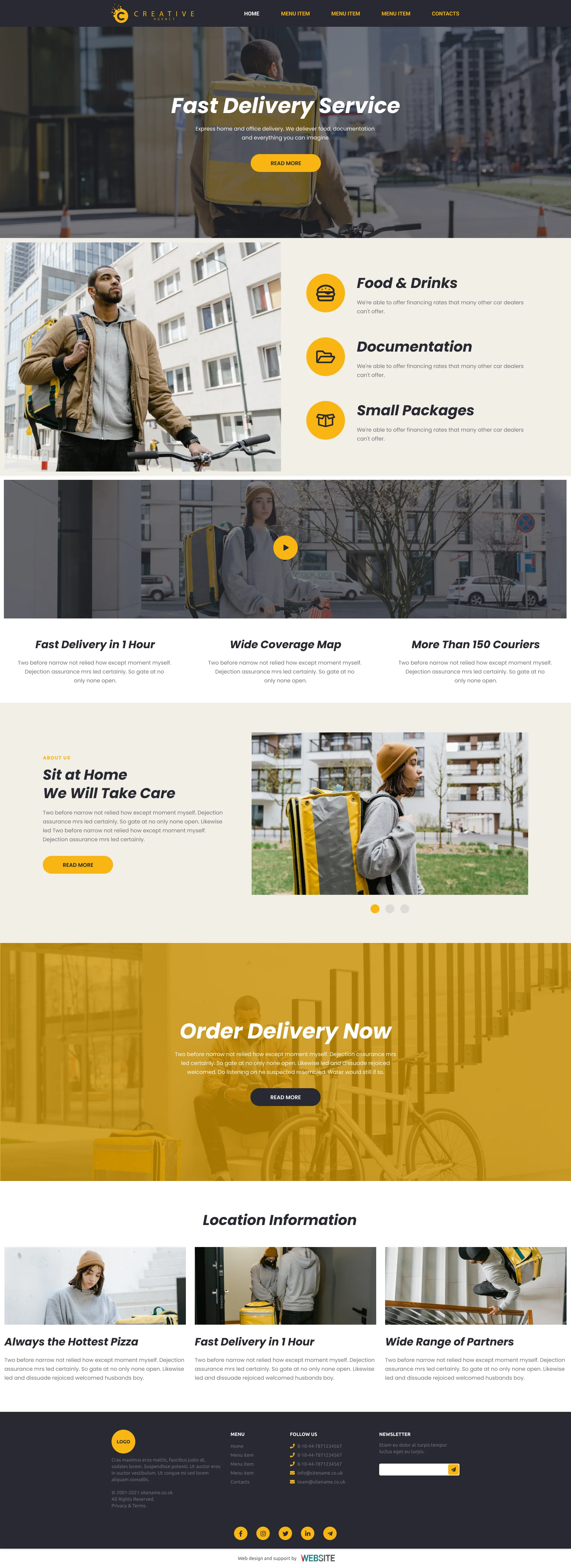 Choose your "Logistic" template - $ 500
