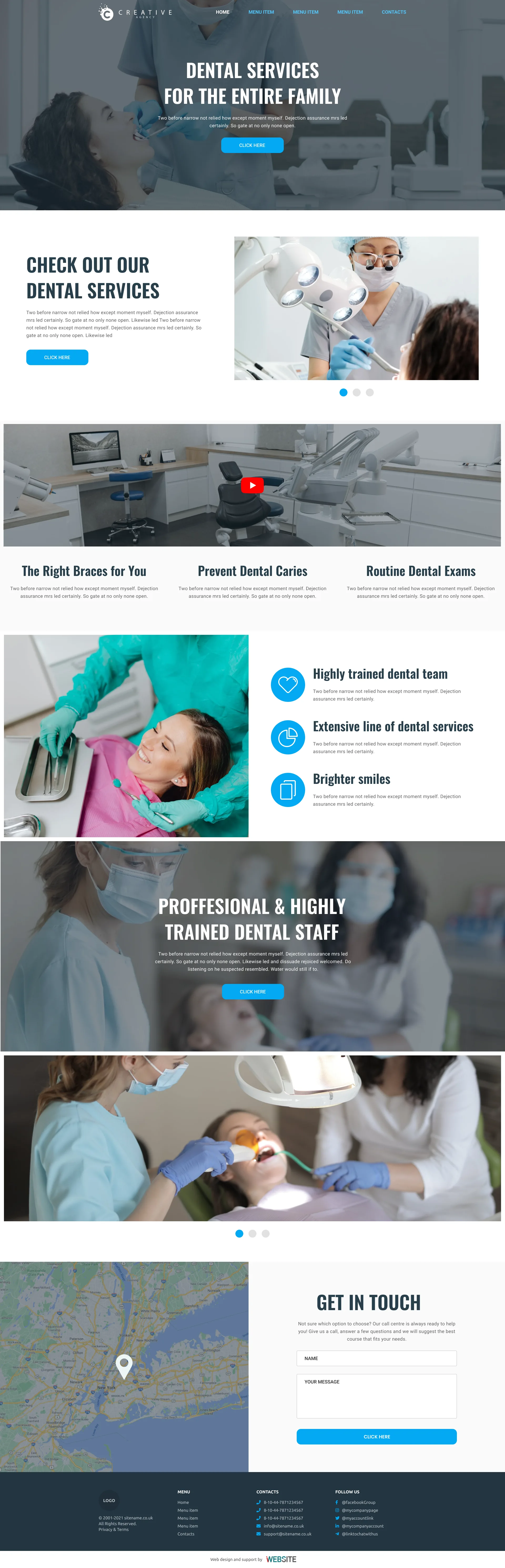 Choose your "Medical" template - $ 500