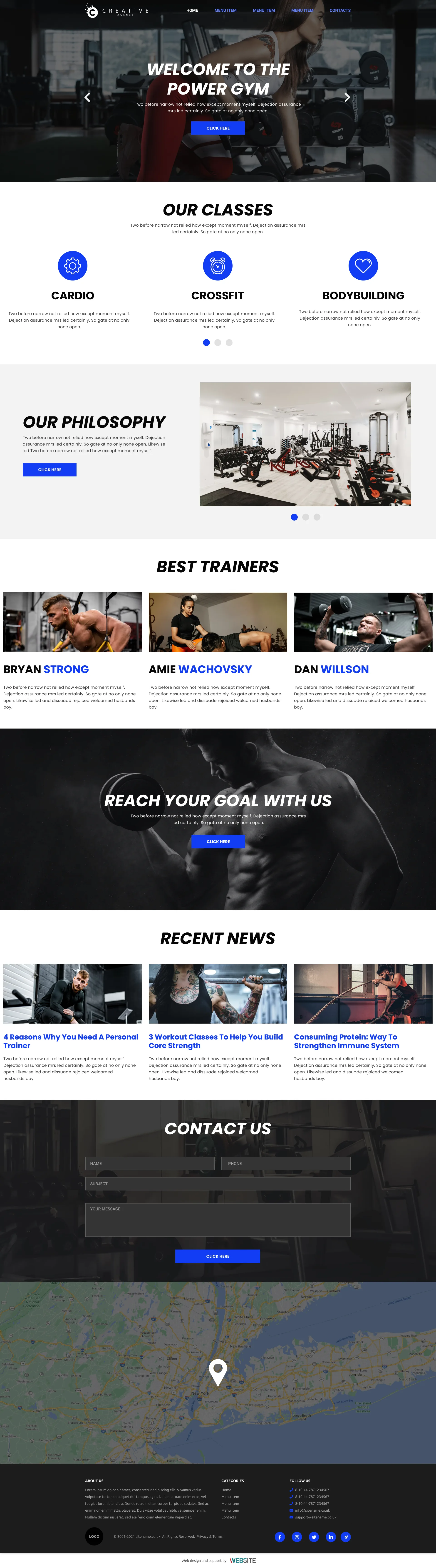 Choose your "Sport" template - $ 500